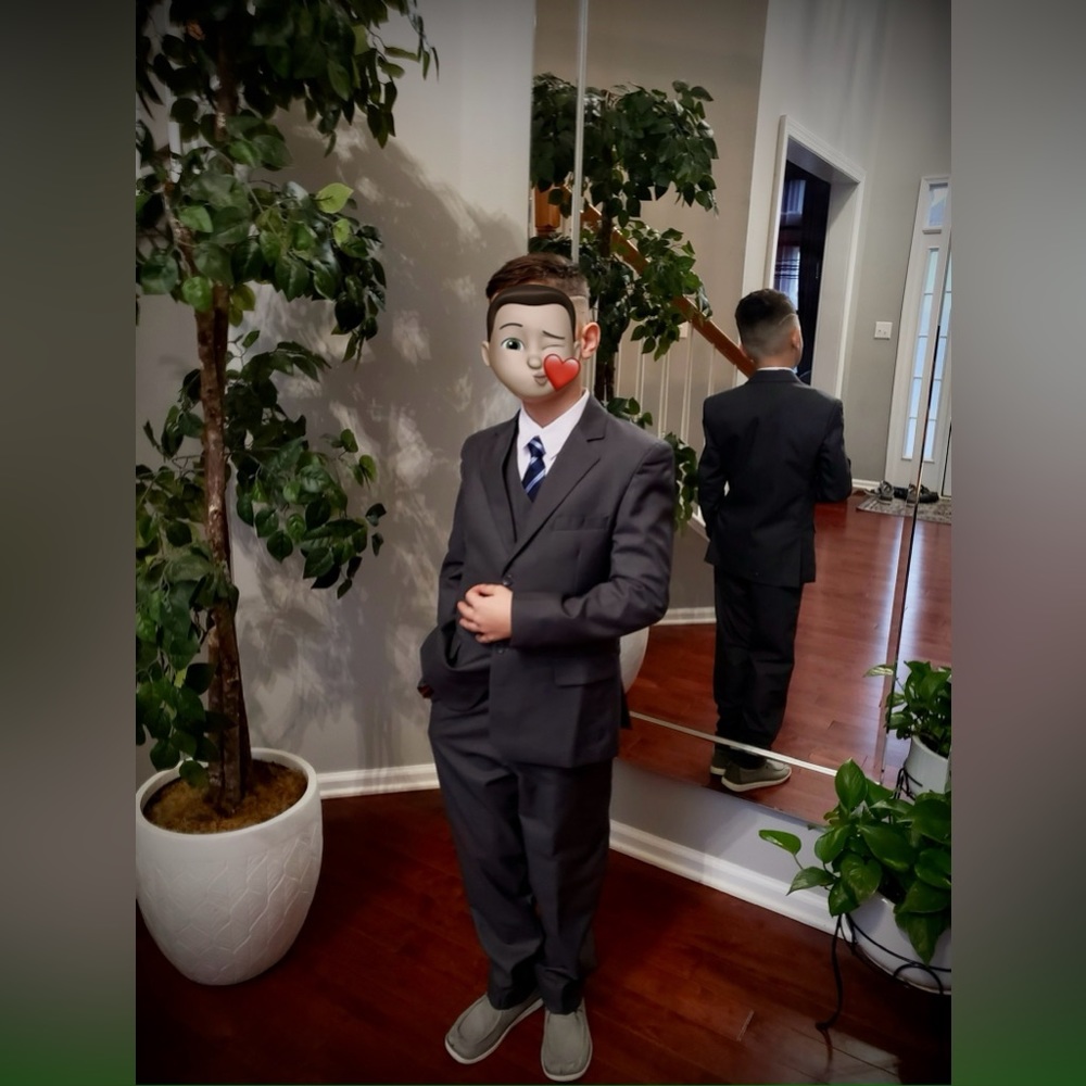 5 piece boys suit